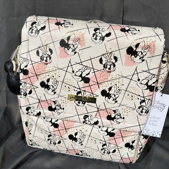 Disney Baby Petunia Pickle Bottom Minnie Mouse Diaper Bag - Picture 1 of 4